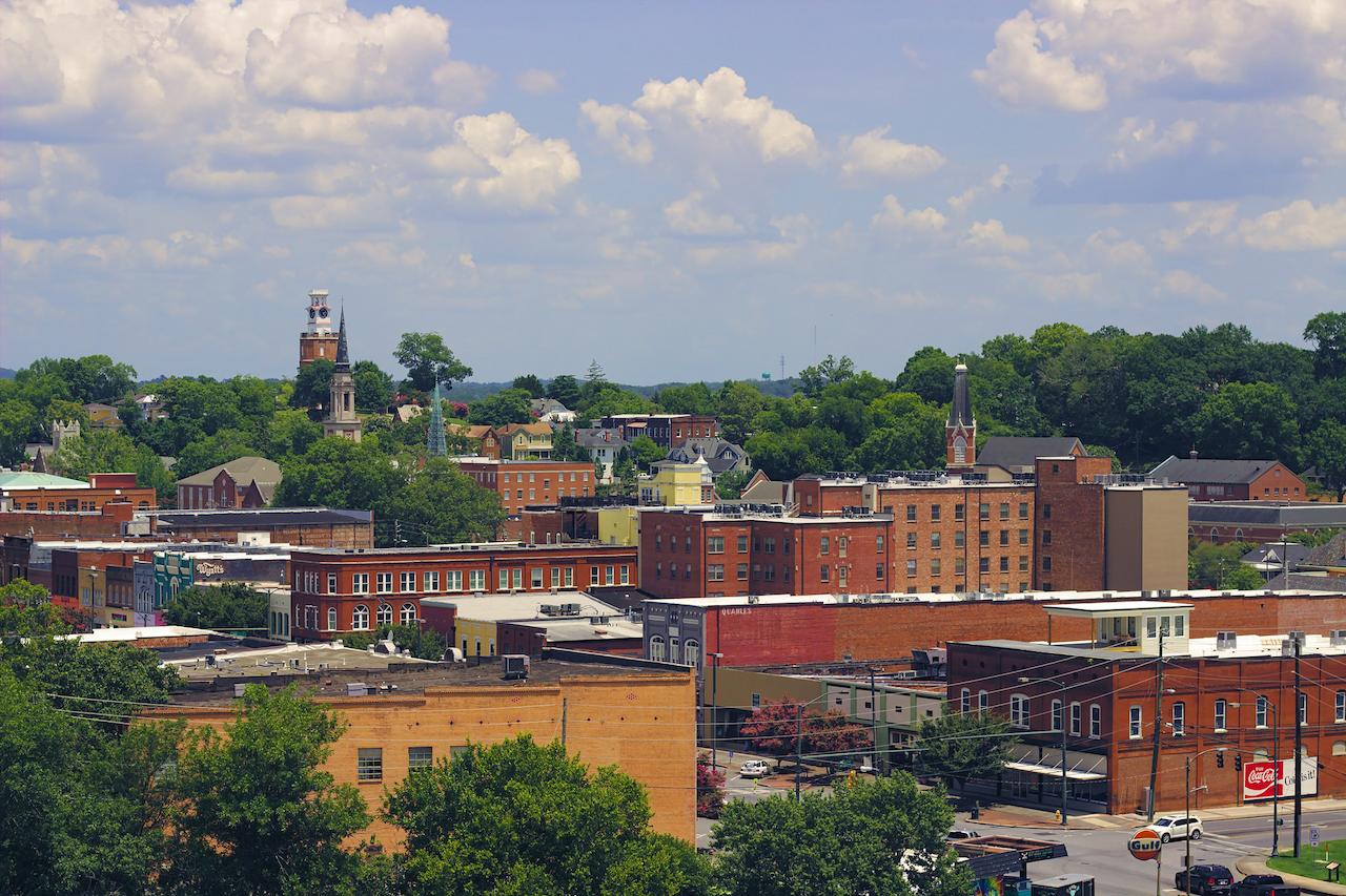 Small town in U.S.