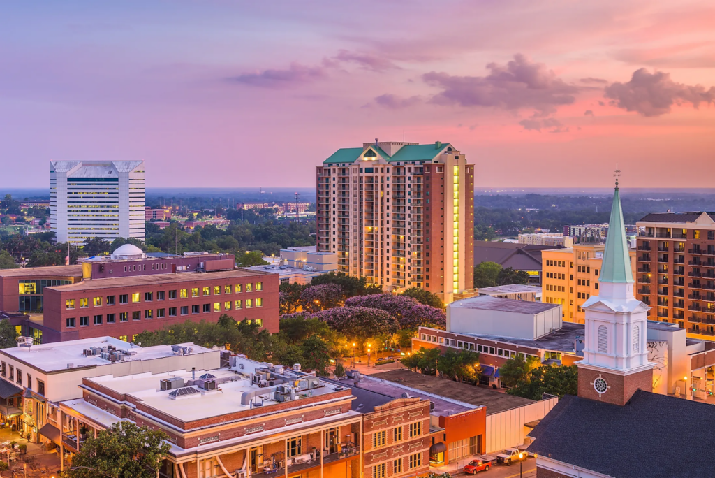 Tallahassee City Evening View